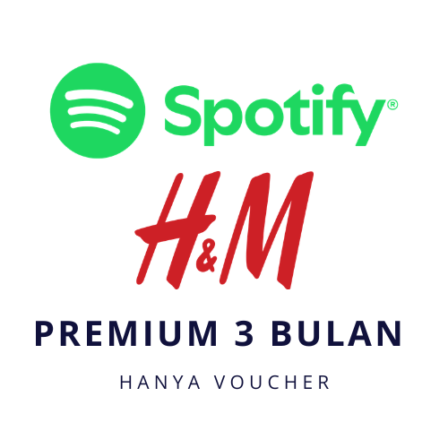 Voucher 3 Bulan Spofity x H&M